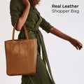 Calf Leather Tote Bag