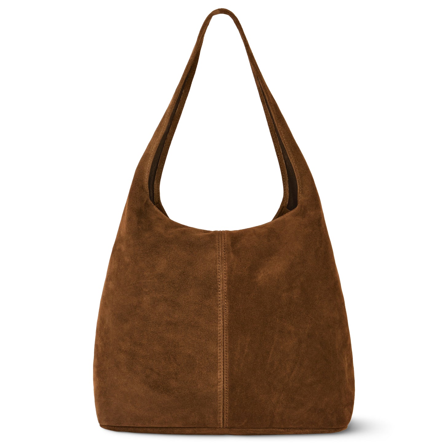 Suede Leather Hobo Bag