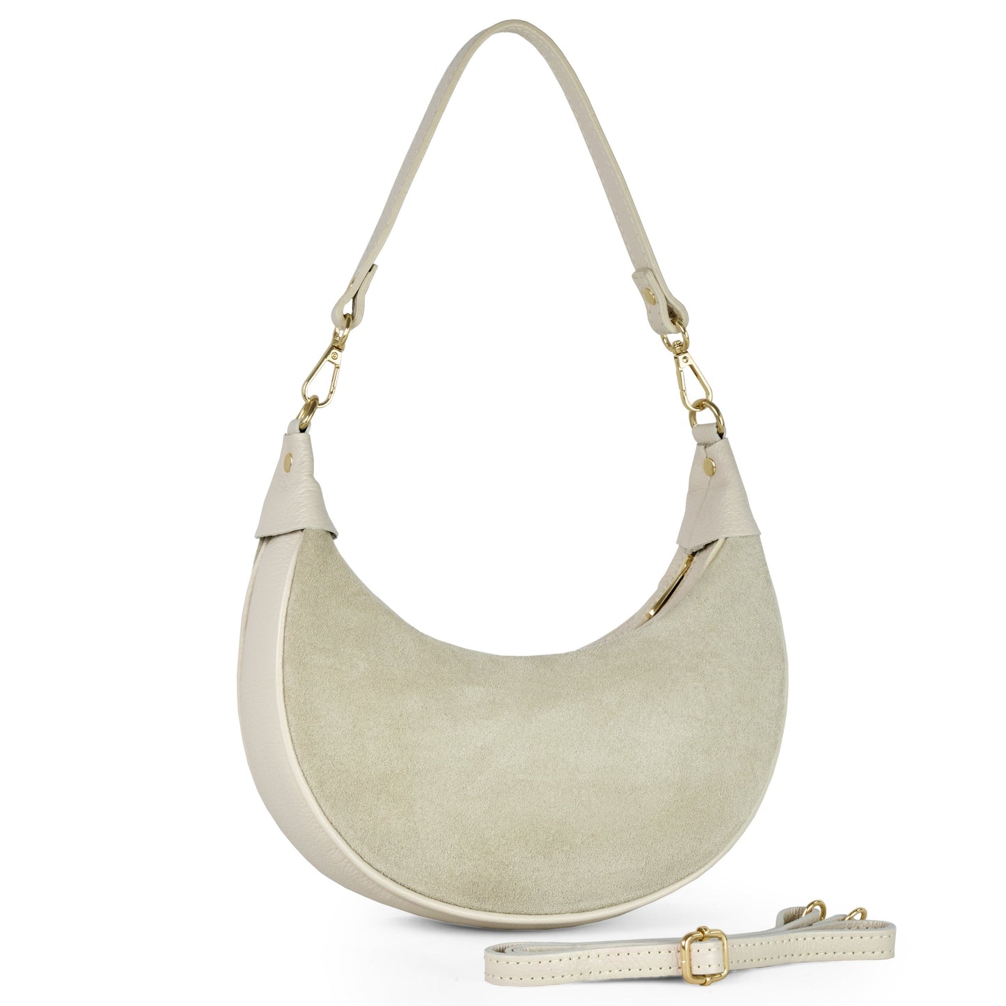 Suede Leather Shoulder Bag