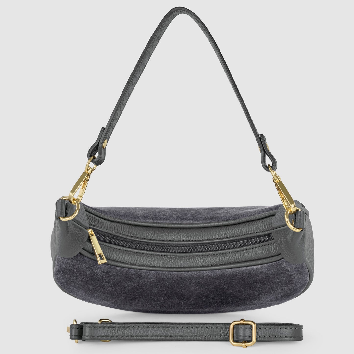 Suede Leather Shoulder Bag