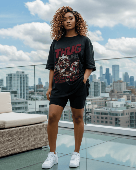Thug Life Oversized T-Shirt